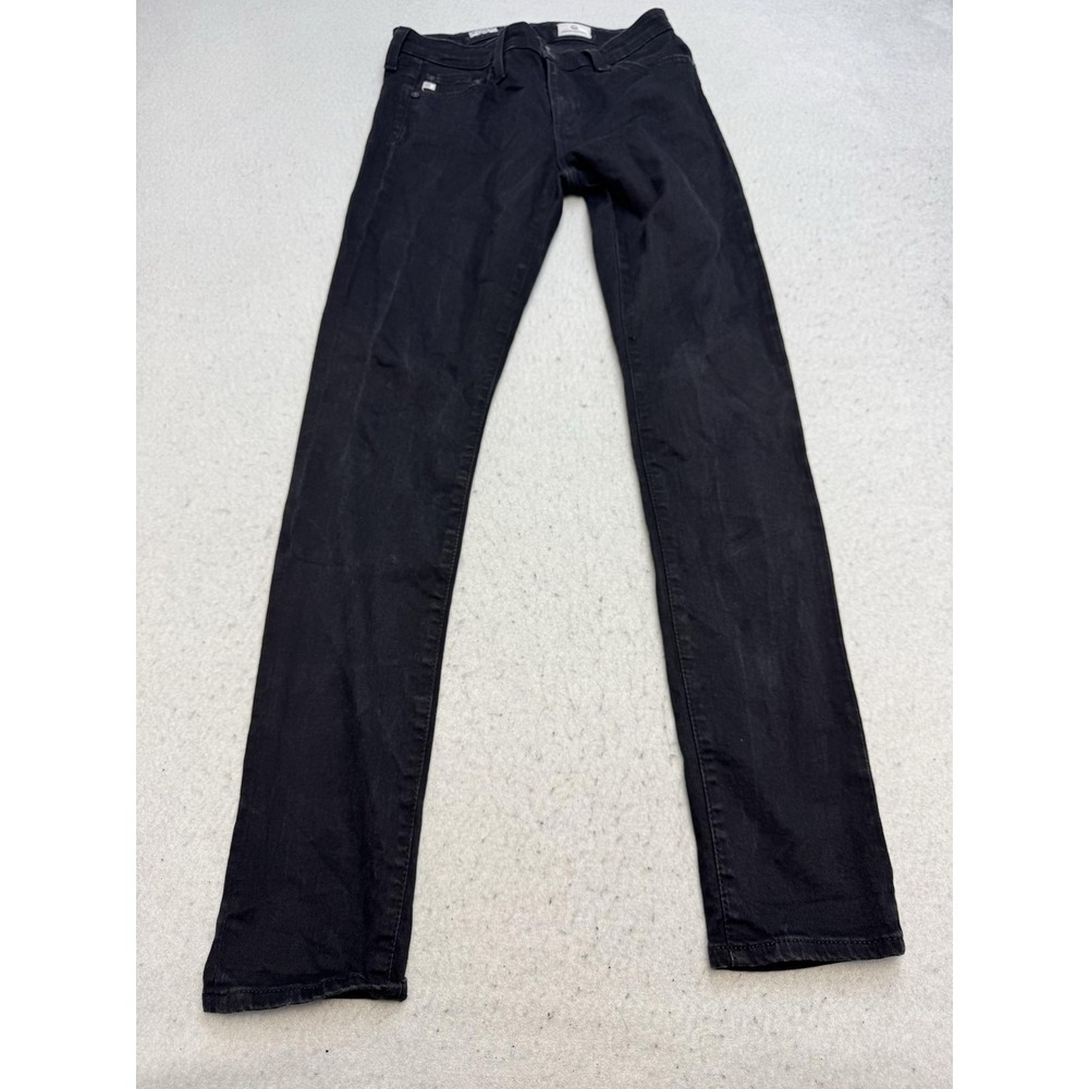 AG Adriano Goldschmied Jeans Womens 25x29 Black B-Type Cigarette Skinny Denim
